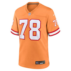 Tristan Wirfs Tampa Bay Buccaneers Alternate Game Jersey Orange | Nike for Sale