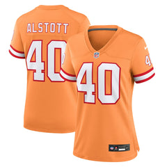 Mike Alstott Tampa Bay Buccaneers Women's Throwback Game Jersey Orange | Nike for Sale