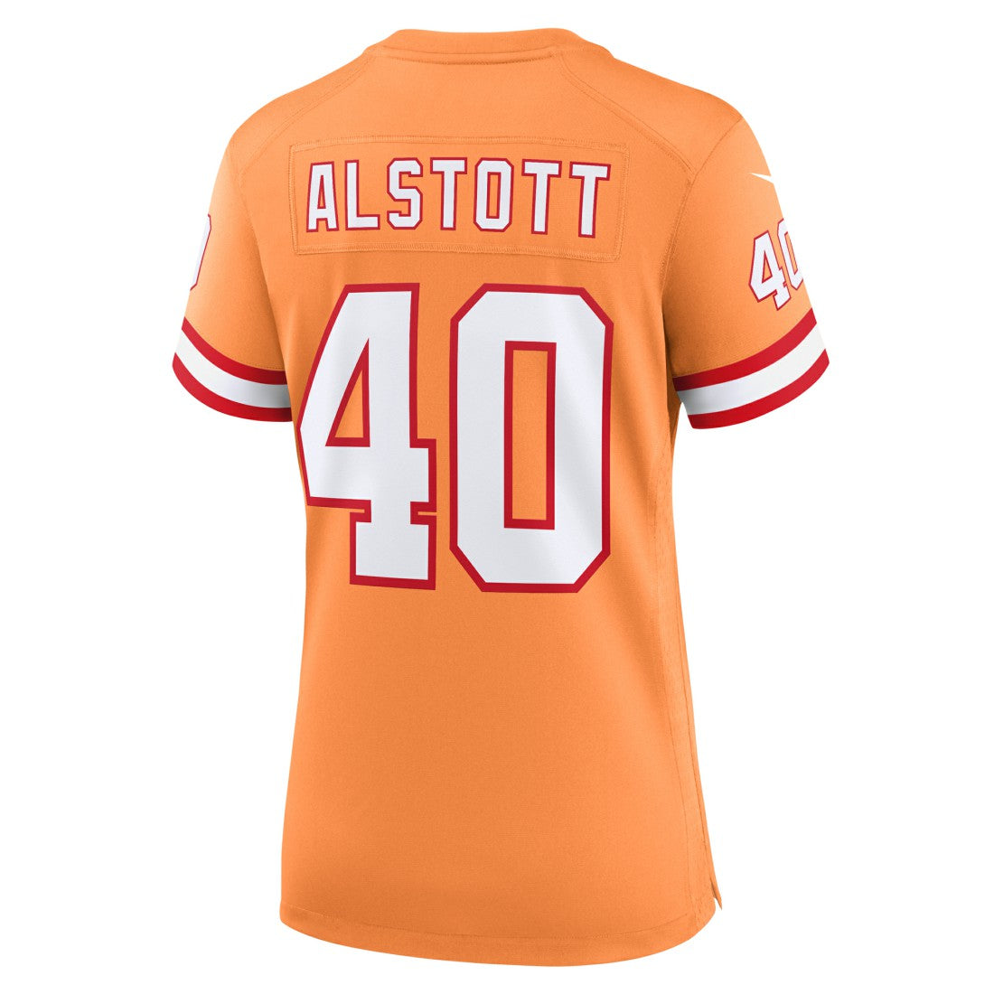 Mike Alstott Tampa Bay Buccaneers Women's Throwback Game Jersey Orange | Nike for Sale