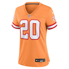 Ronde Barber Tampa Bay Buccaneers Women's Throwback Game Jersey Orange | Nike for Sale