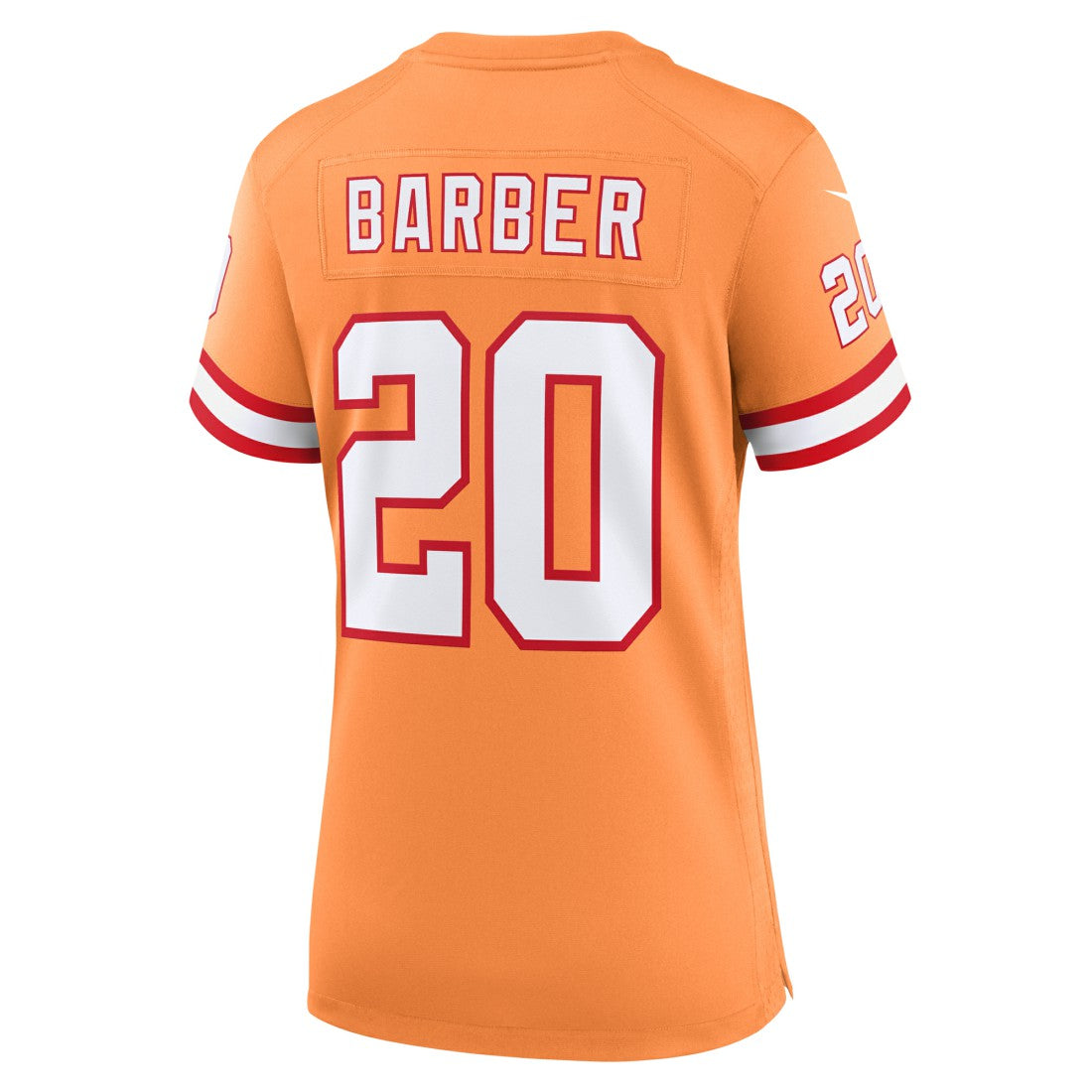 Ronde Barber Tampa Bay Buccaneers Women's Throwback Game Jersey Orange | Nike for Sale