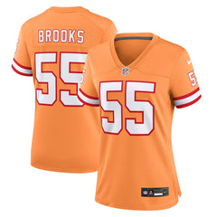 Derrick Brooks Tampa Bay Buccaneers Women's Throwback Game Jersey Orange | Nike for Sale