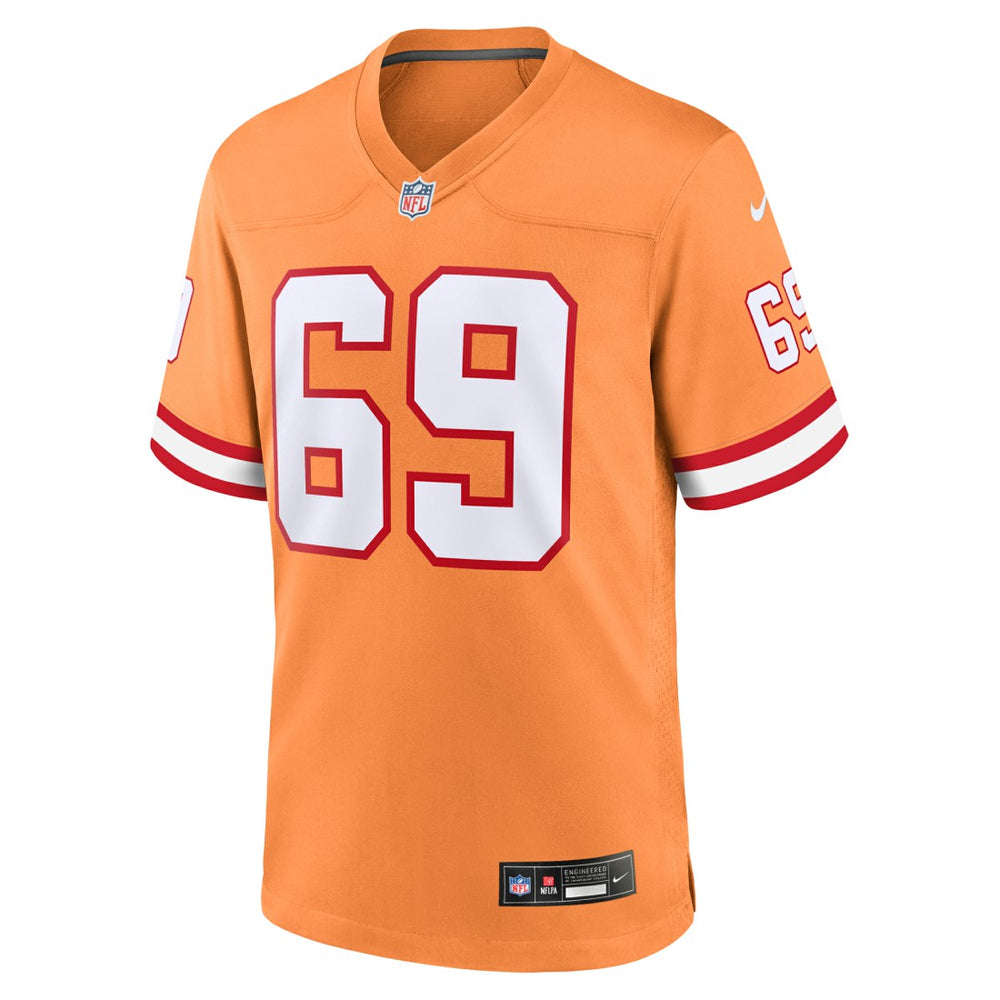Cody Mauch Tampa Bay Buccaneers Alternate Game Jersey Orange | Nike for Sale