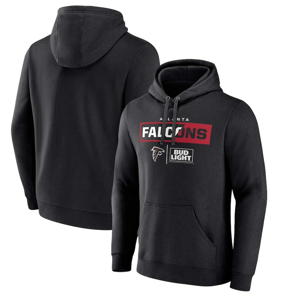 Atlanta Falcons NFL x Bud Light Pullover Hoodie Black | NFL