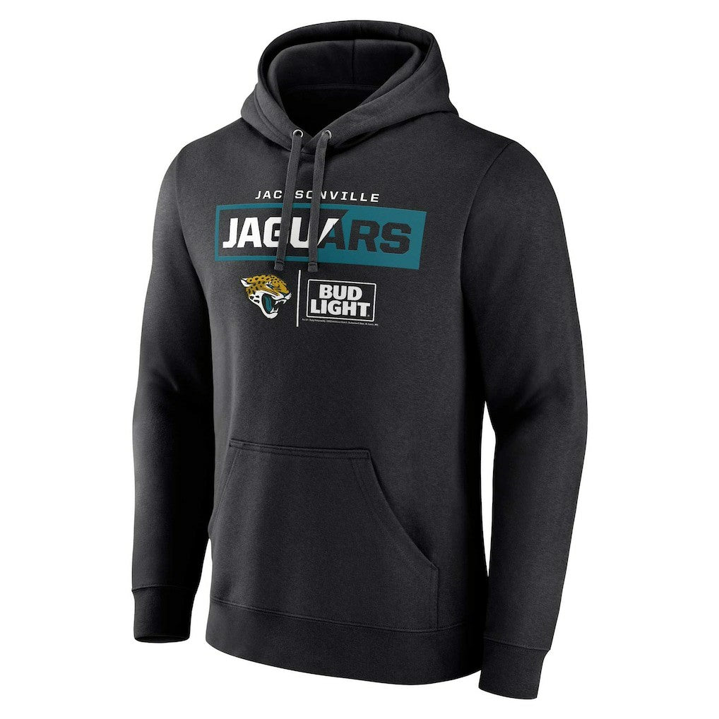 Jacksonville Jaguars NFL x Bud Light Pullover Hoodie Black | NFL