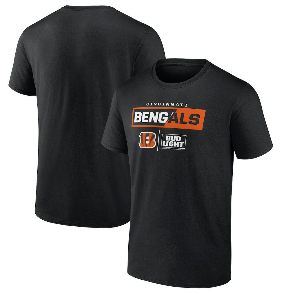 Cincinnati Bengals NFL x Bud Light T-Shirt Black | NFL