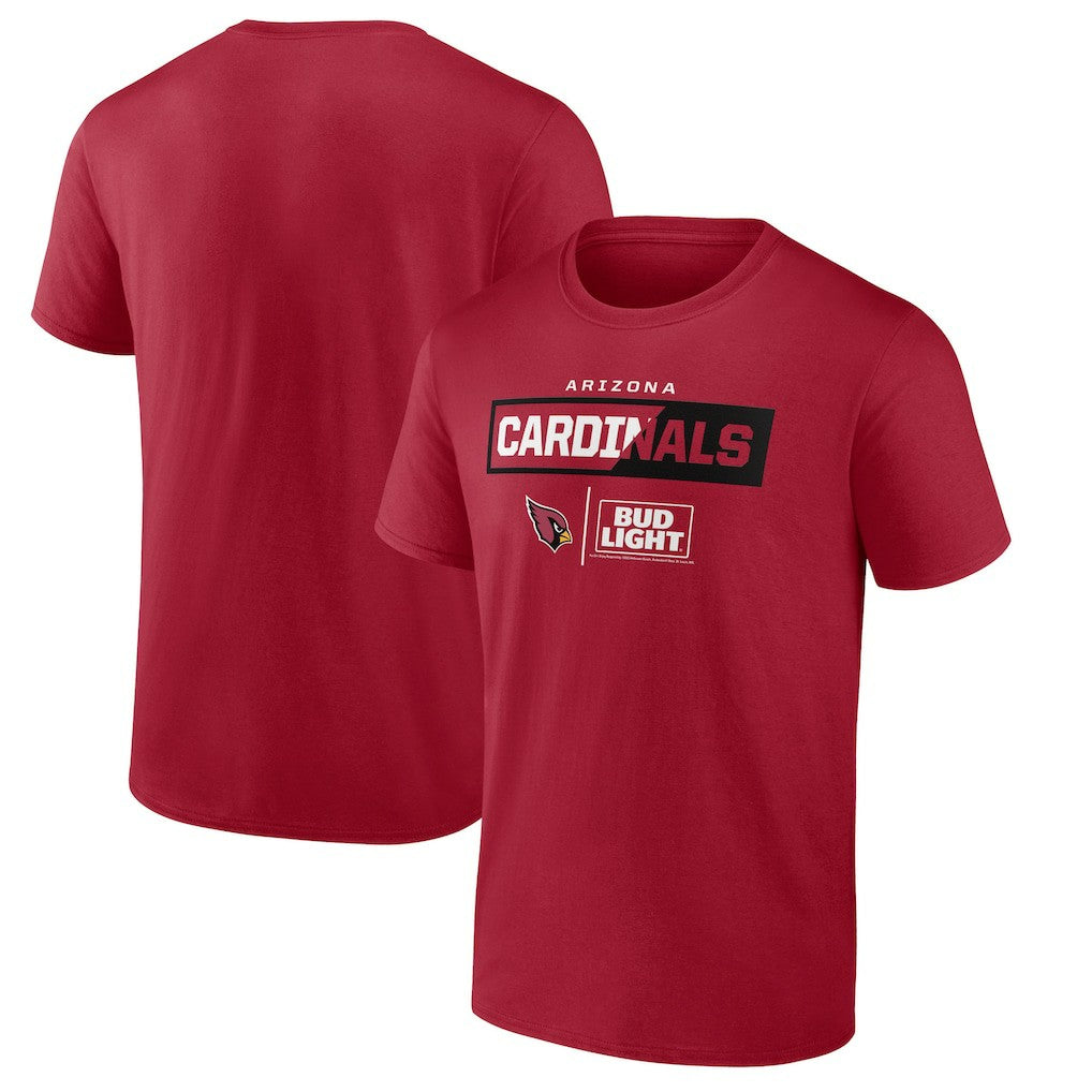 Arizona Cardinals NFL x Bud Light T-Shirt Cardinal | NFL