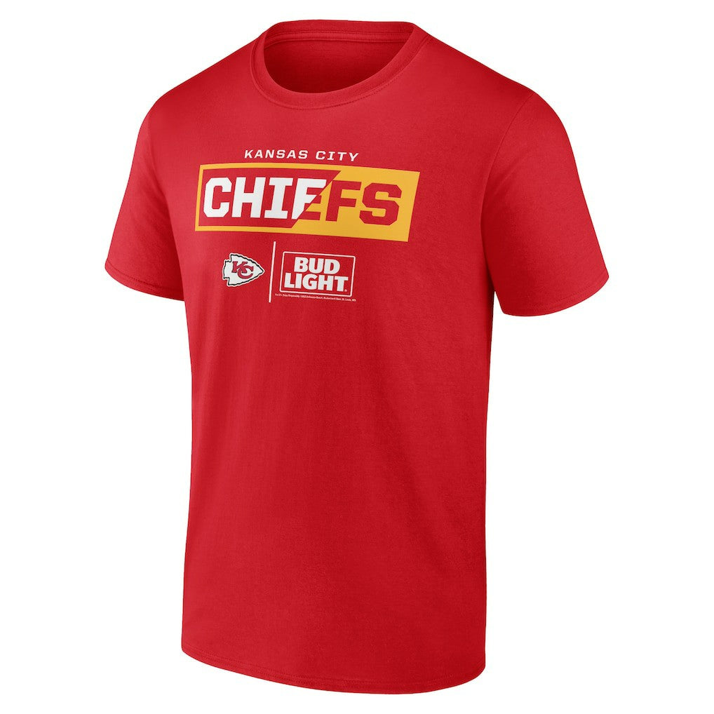 Kansas City Chiefs NFL x Bud Light T-Shirt Red | NFL