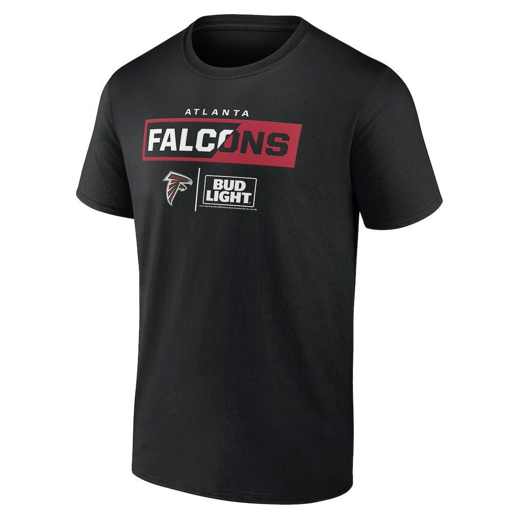 Atlanta Falcons NFL x Bud Light T-Shirt Black | NFL