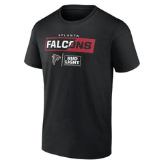 Atlanta Falcons NFL x Bud Light T-Shirt Black | NFL