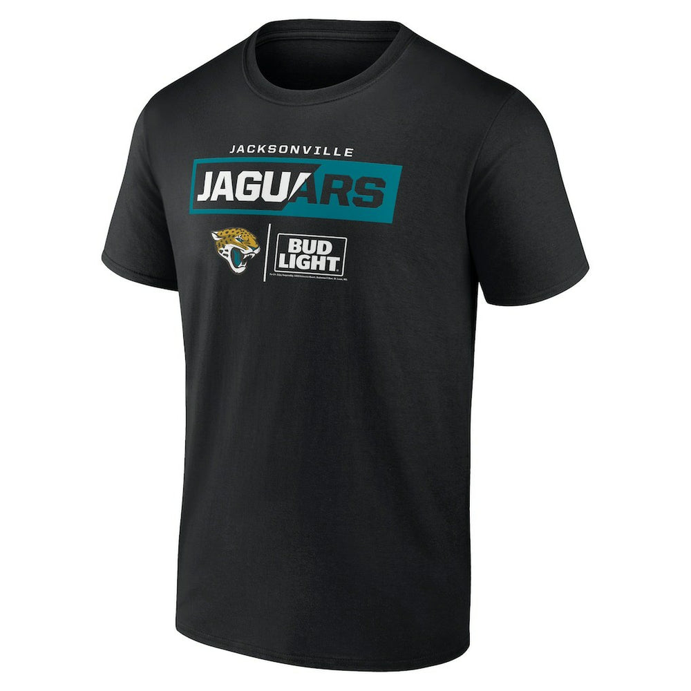 Jacksonville Jaguars NFL x Bud Light T-Shirt Black | NFL