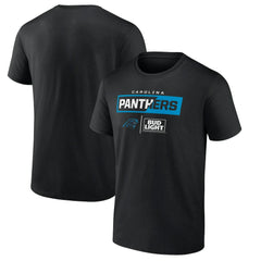 Carolina Panthers NFL x Bud Light T-Shirt Black | NFL