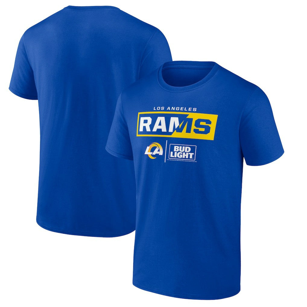 Los Angeles Rams NFL x Bud Light T-Shirt Royal | NFL