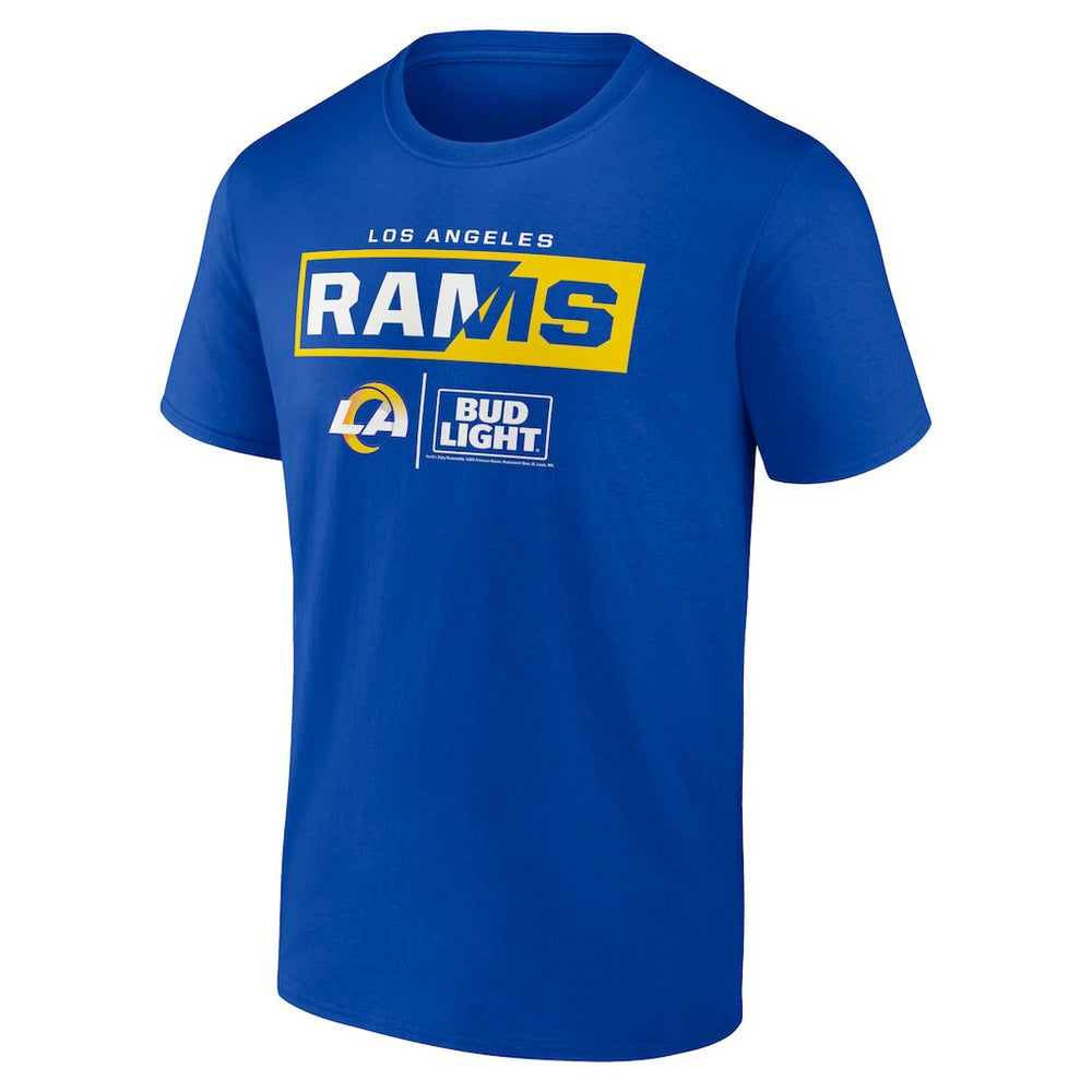 Los Angeles Rams NFL x Bud Light T-Shirt Royal | NFL