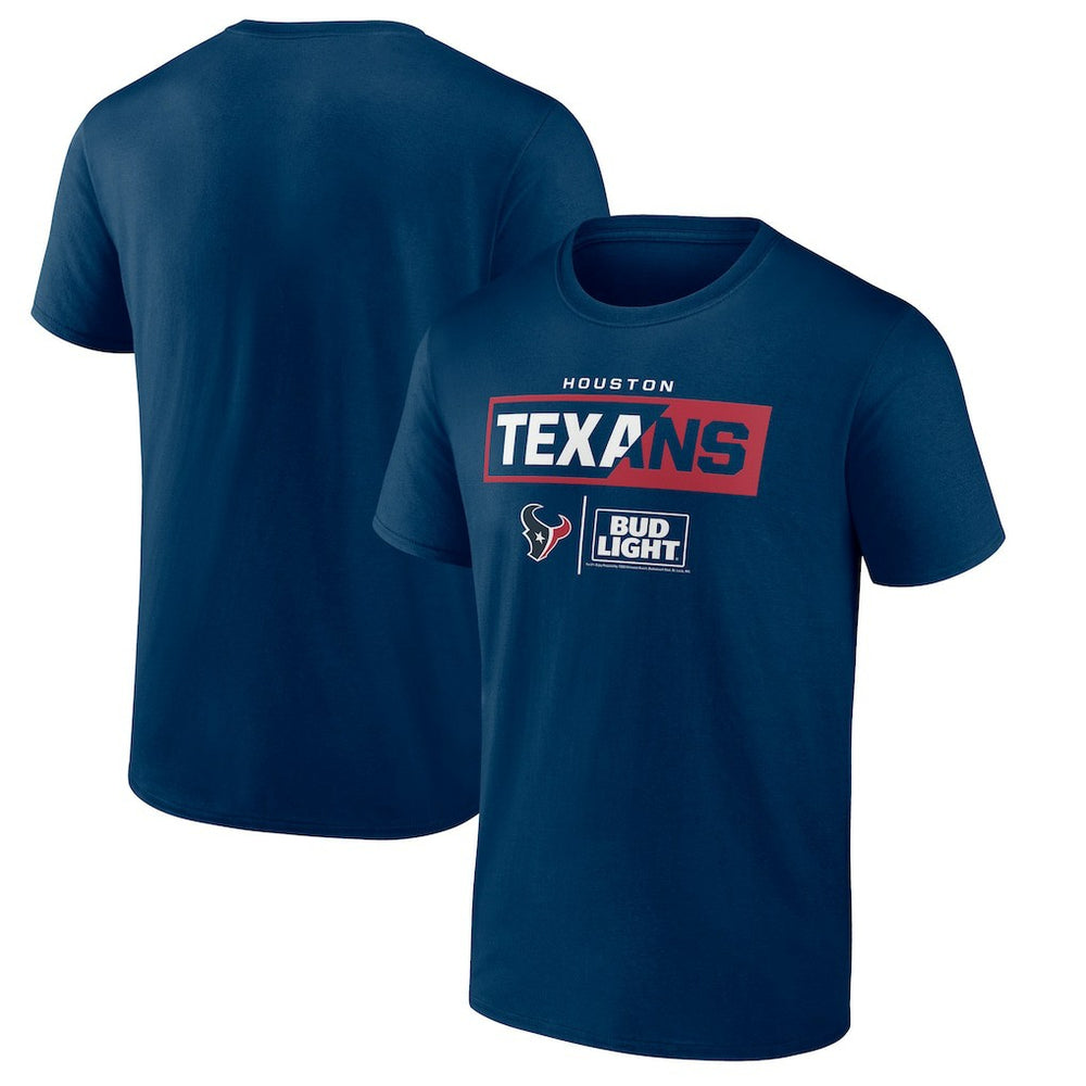 Houston Texans NFL x Bud Light T-Shirt Navy | NFL