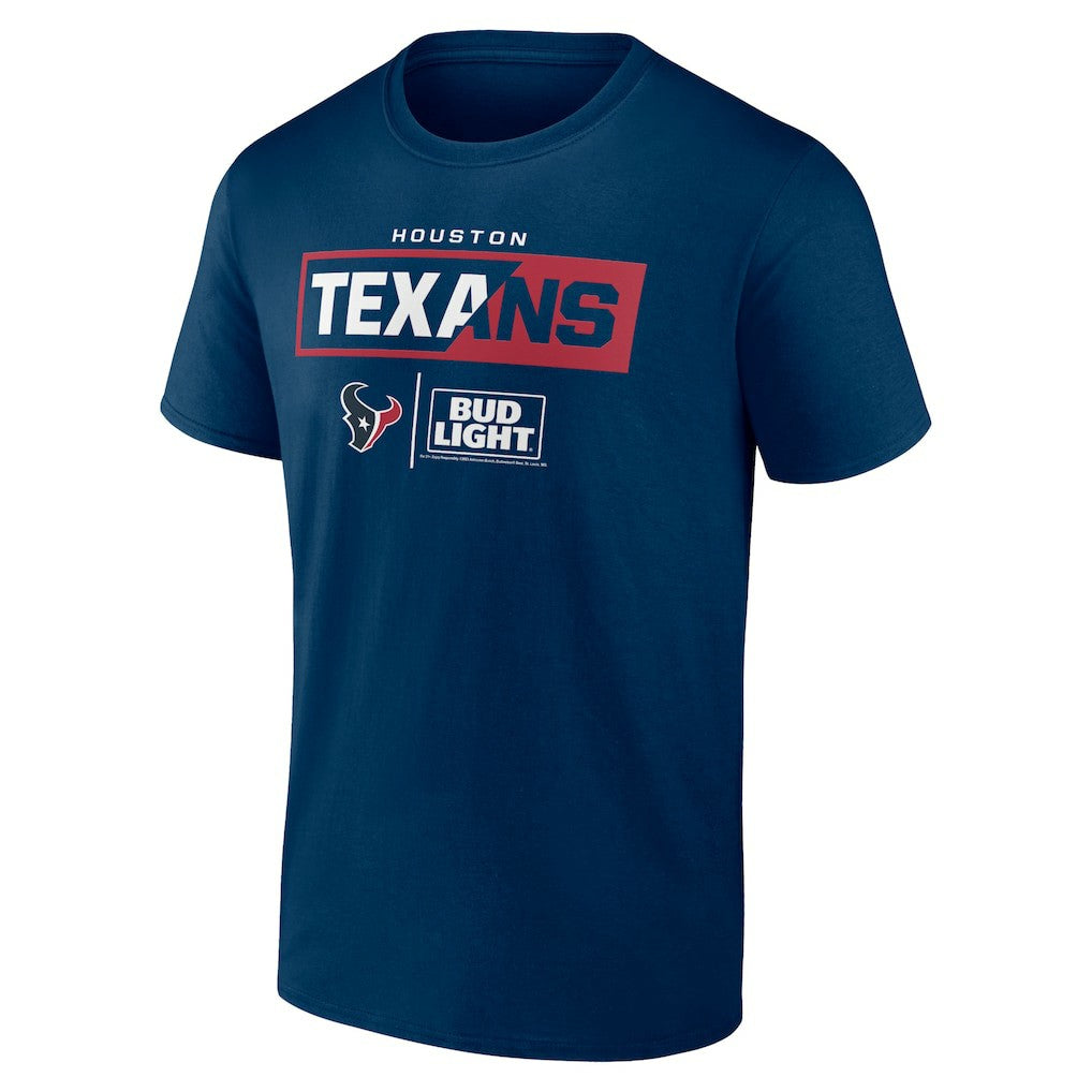 Houston Texans NFL x Bud Light T-Shirt Navy | NFL