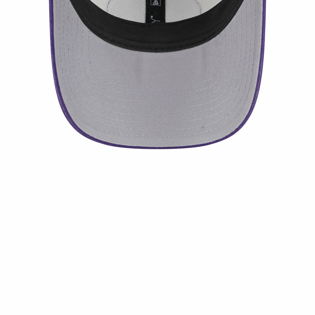 Phoenix Suns Throwback Patch Trucker 9FORTY Adjustable Hat Khaki/Purple - NBA