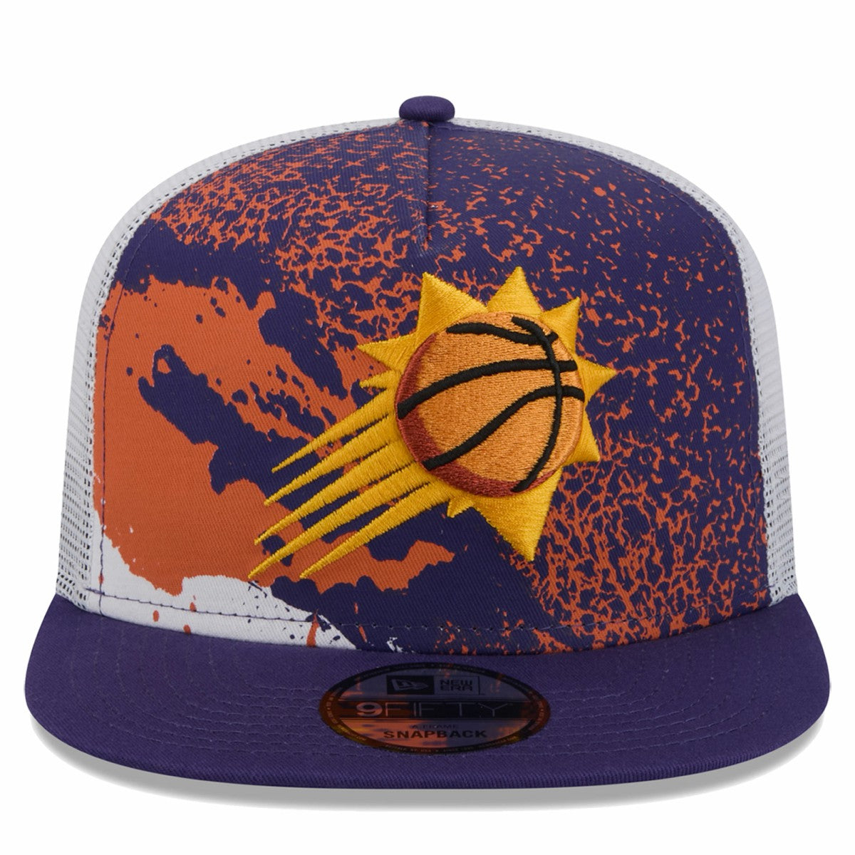 Phoenix Suns Court Sport Speckle 9FIFTY Snapback Hat Purple - NBA