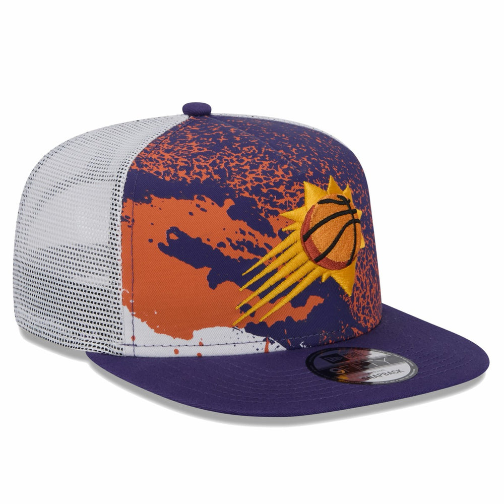 Phoenix Suns Court Sport Speckle 9FIFTY Snapback Hat Purple - NBA