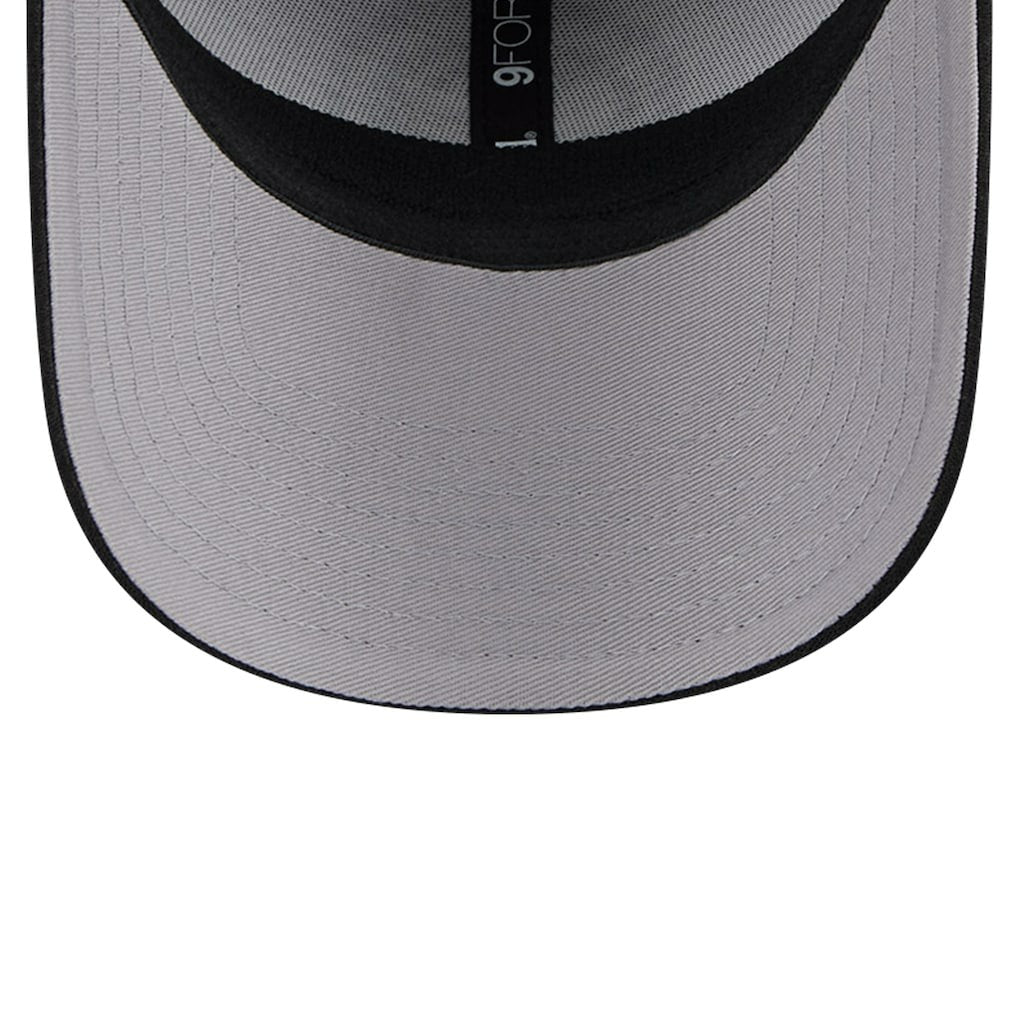 Brooklyn Nets Active Digi-Tech Two-Tone 9FORTY Adjustable Hat Heather Gray/Black - NBA