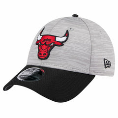 Chicago Bulls Active Digi-Tech Two-Tone 9FORTY Adjustable Hat Heather Gray/Black - NBA