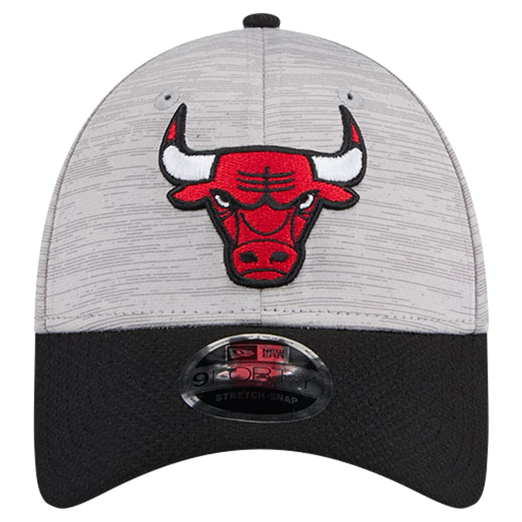 Chicago Bulls Active Digi-Tech Two-Tone 9FORTY Adjustable Hat Heather Gray/Black - NBA