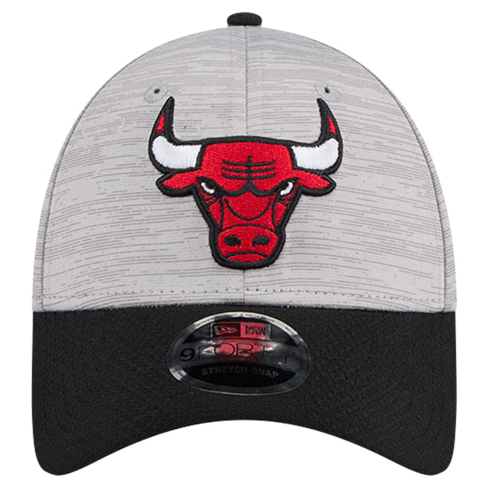 Chicago Bulls Active Digi-Tech Two-Tone 9FORTY Adjustable Hat Heather Gray/Black - NBA