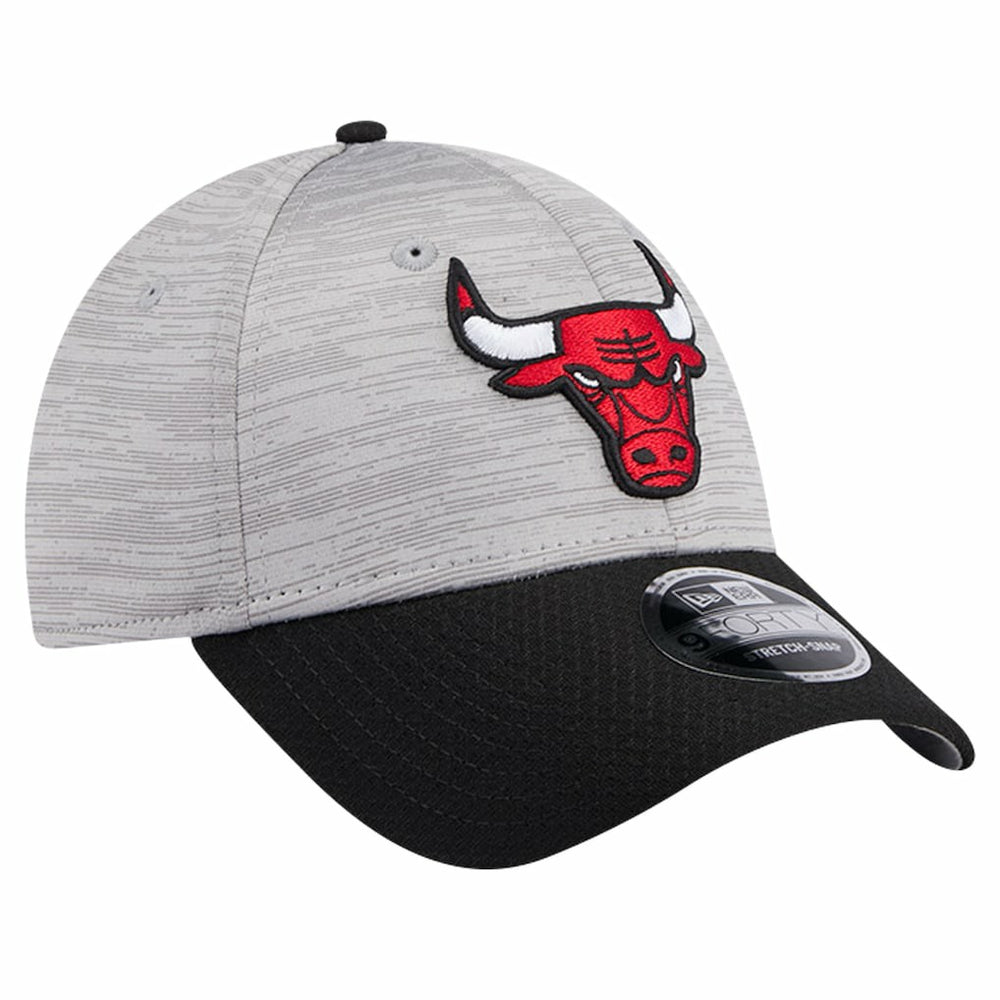 Chicago Bulls Active Digi-Tech Two-Tone 9FORTY Adjustable Hat Heather Gray/Black - NBA