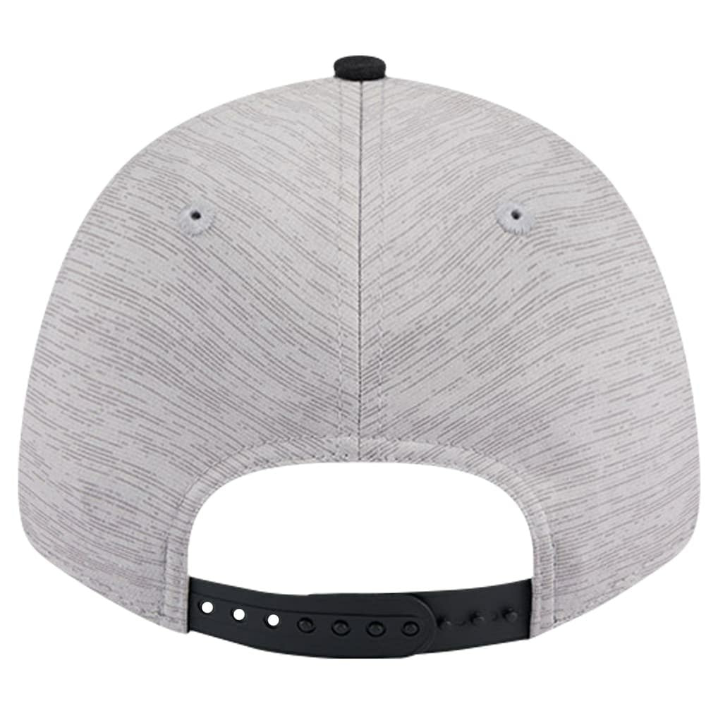Chicago Bulls Active Digi-Tech Two-Tone 9FORTY Adjustable Hat Heather Gray/Black - NBA