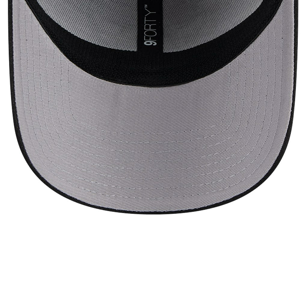 Chicago Bulls Active Digi-Tech Two-Tone 9FORTY Adjustable Hat Heather Gray/Black - NBA