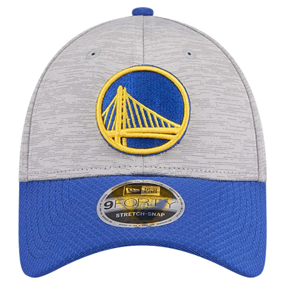 Golden State Warriors Active Digi-Tech Two-Tone 9FORTY Adjustable Hat Heather Gray/Royal - NBA