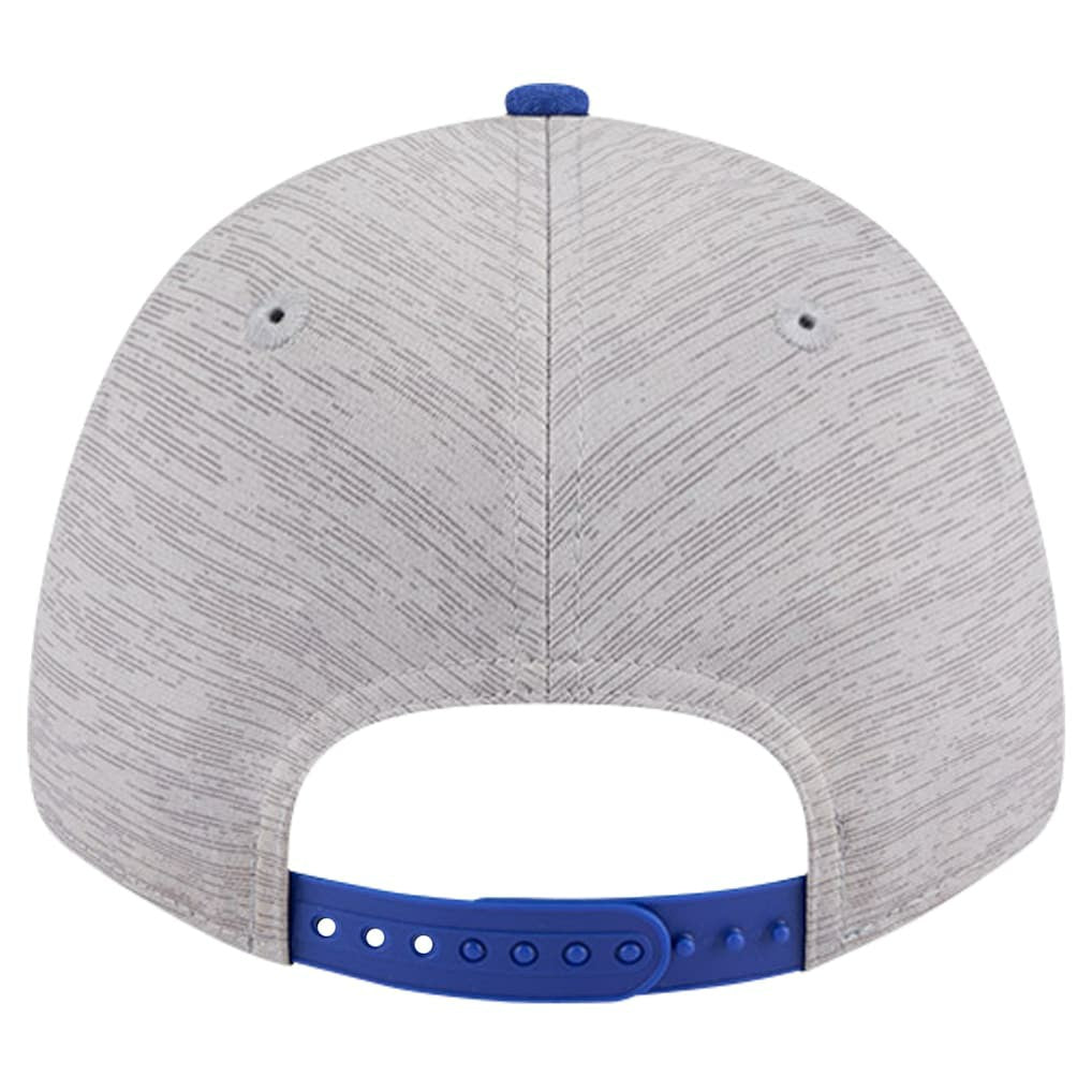 Golden State Warriors Active Digi-Tech Two-Tone 9FORTY Adjustable Hat Heather Gray/Royal - NBA