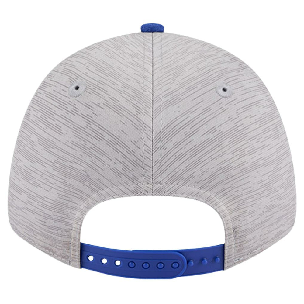 Golden State Warriors Active Digi-Tech Two-Tone 9FORTY Adjustable Hat Heather Gray/Royal - NBA