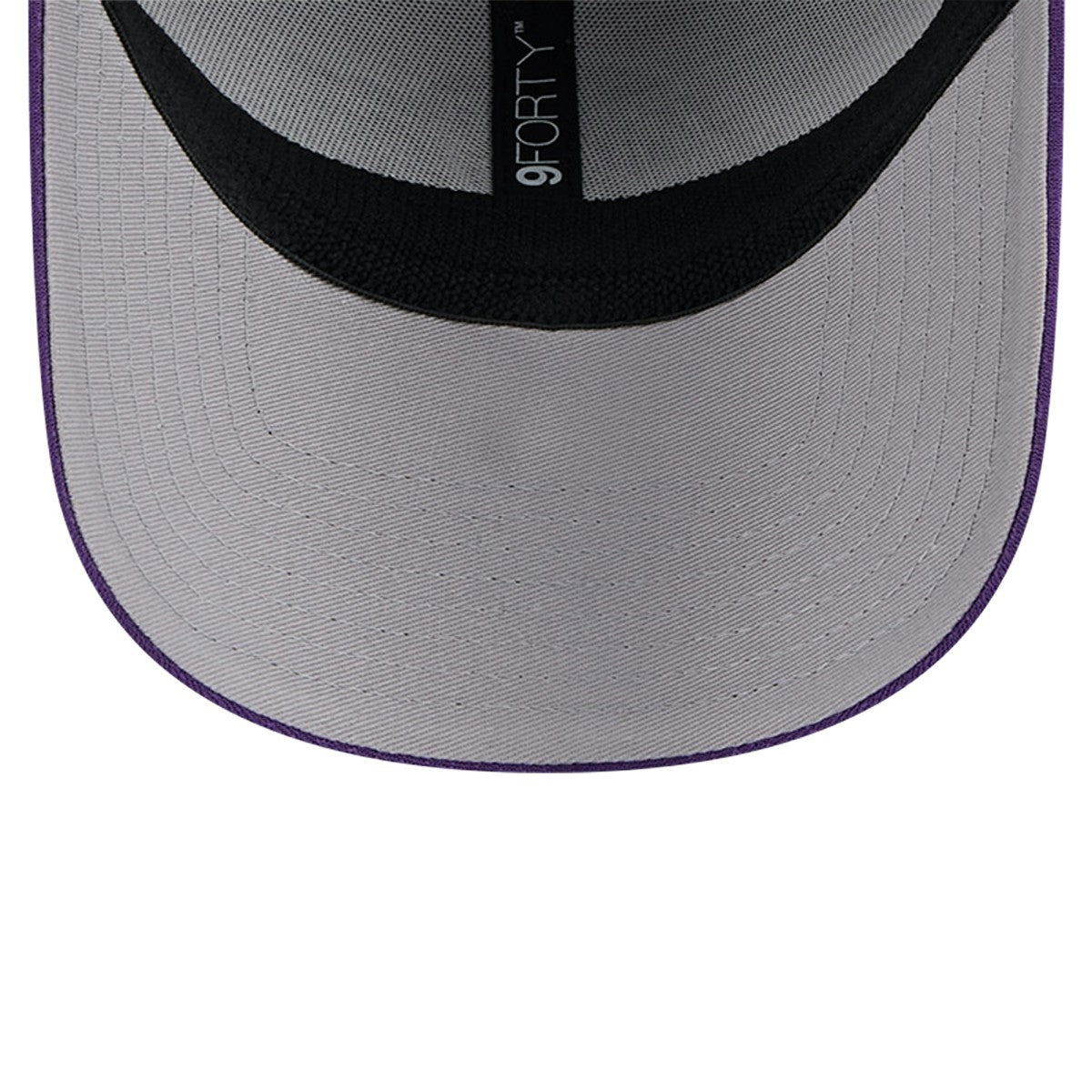 Los Angeles Lakers Active Digi-Tech Two-Tone 9FORTY Adjustable Hat Heather Gray/Purple - NBA