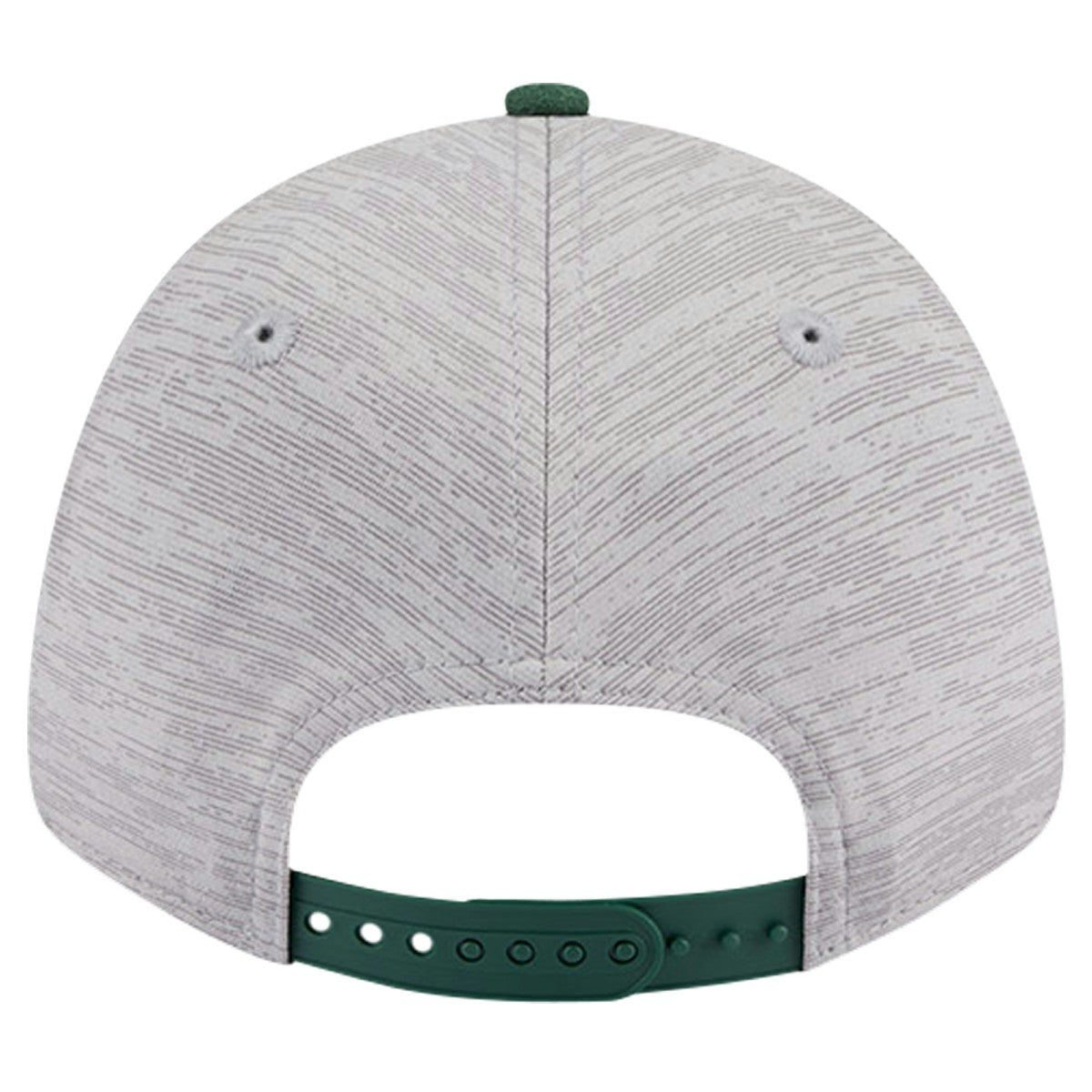 Milwaukee Bucks Active Digi-Tech Two-Tone 9FORTY Adjustable Hat Heather Gray/Hunter Green - NBA