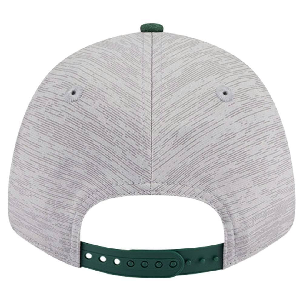 Milwaukee Bucks Active Digi-Tech Two-Tone 9FORTY Adjustable Hat Heather Gray/Hunter Green - NBA