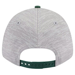 Milwaukee Bucks Active Digi-Tech Two-Tone 9FORTY Adjustable Hat Heather Gray/Hunter Green - NBA