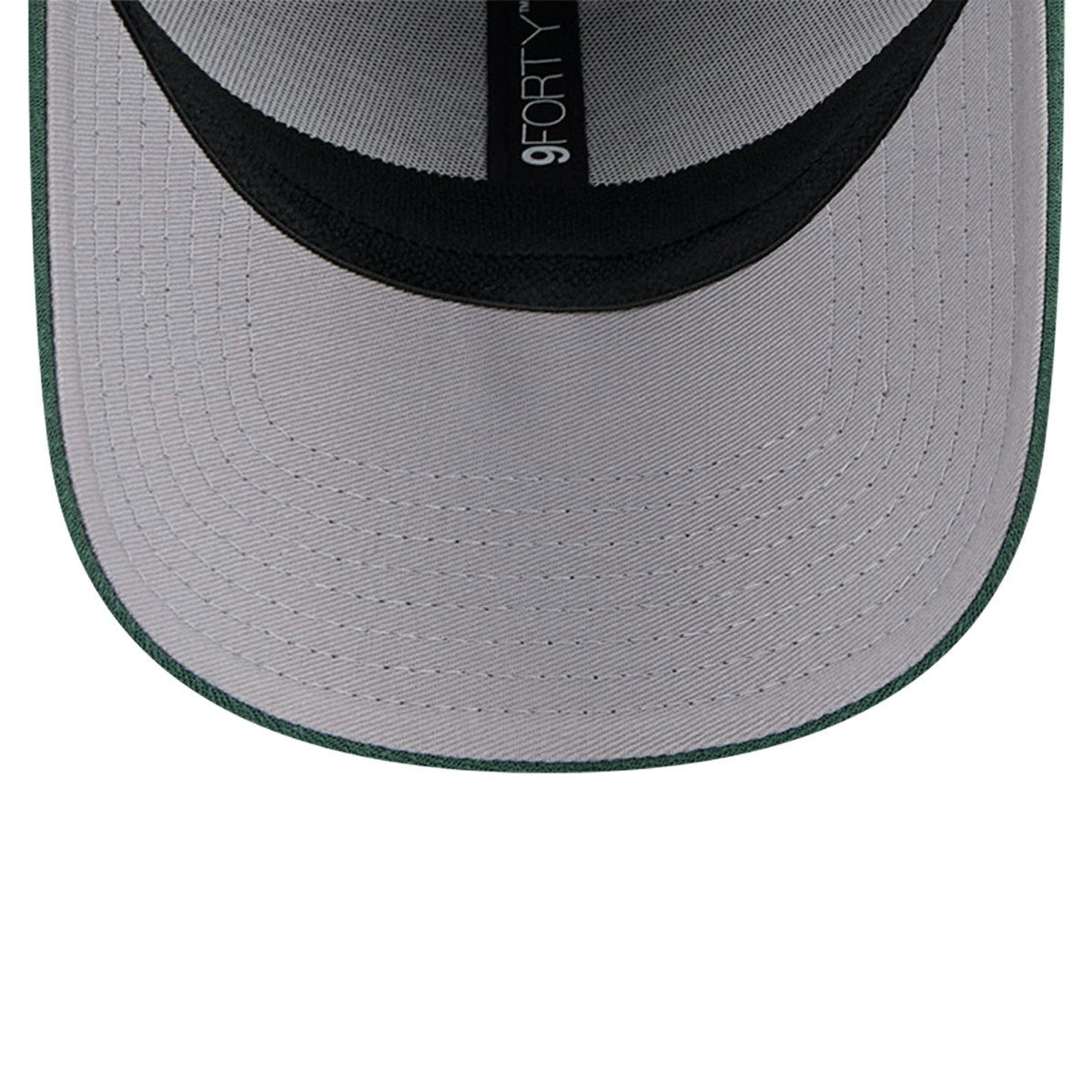 Milwaukee Bucks Active Digi-Tech Two-Tone 9FORTY Adjustable Hat Heather Gray/Hunter Green - NBA
