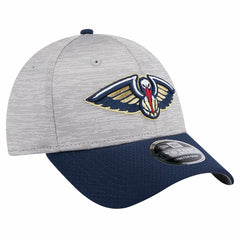 New Orleans Pelicans Active Digi-Tech Two-Tone 9FORTY Adjustable Hat Heather Gray/Navy - NBA