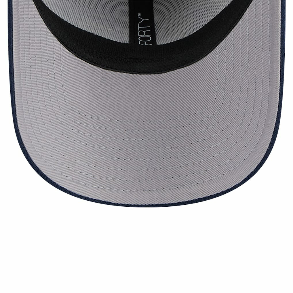 New Orleans Pelicans Active Digi-Tech Two-Tone 9FORTY Adjustable Hat Heather Gray/Navy - NBA