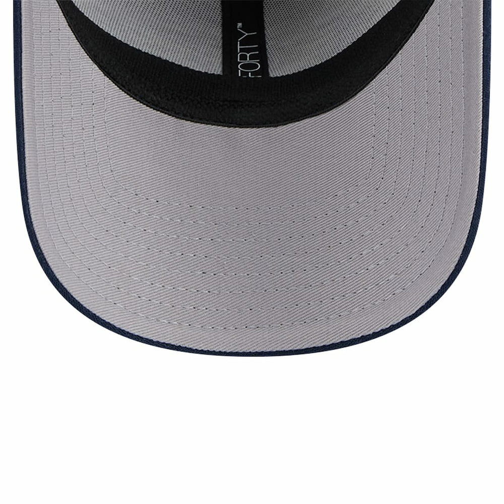 New Orleans Pelicans Active Digi-Tech Two-Tone 9FORTY Adjustable Hat Heather Gray/Navy - NBA