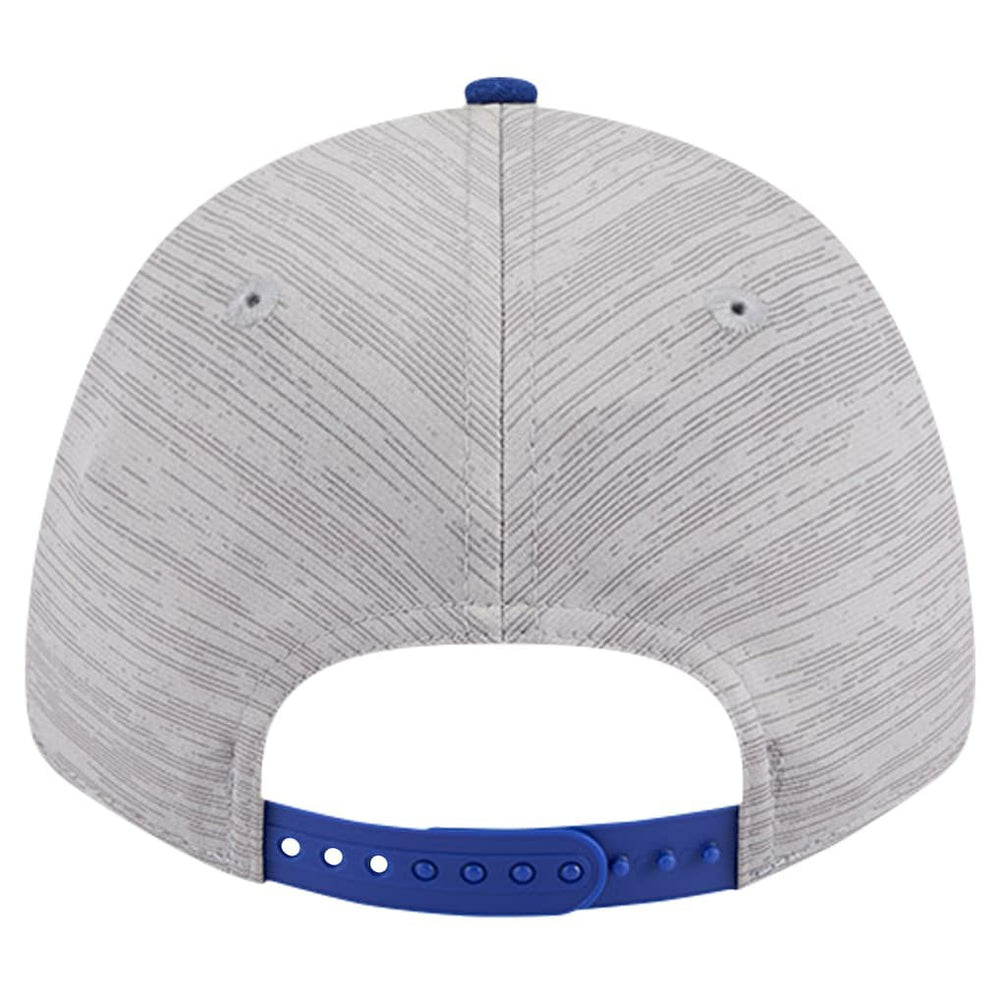 Philadelphia 76ers Active Digi-Tech Two-Tone 9FORTY Adjustable Hat Heather Gray/Royal - NBA