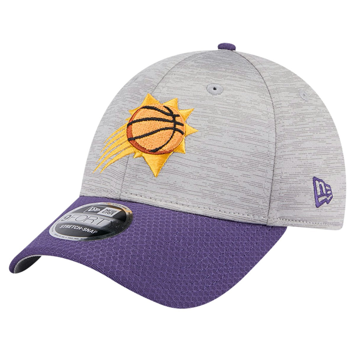 Phoenix Suns Active Digi-Tech Two-Tone 9FORTY Adjustable Hat Heather Gray/Purple - NBA