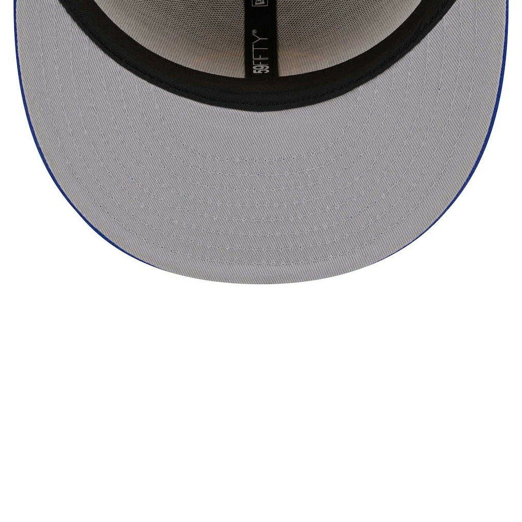 Golden State Warriors Gameday Wordmark 59FIFTY Fitted Hat Royal/Gold - NBA