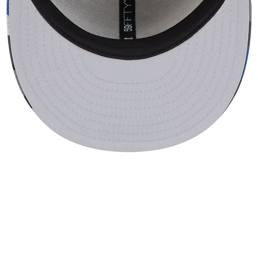 Philadelphia 76ers Active Color Camo Visor 59FIFTY Fitted Hat Gray - NBA