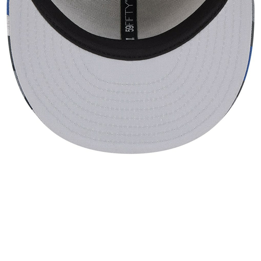 Philadelphia 76ers Active Color Camo Visor 59FIFTY Fitted Hat Gray - NBA