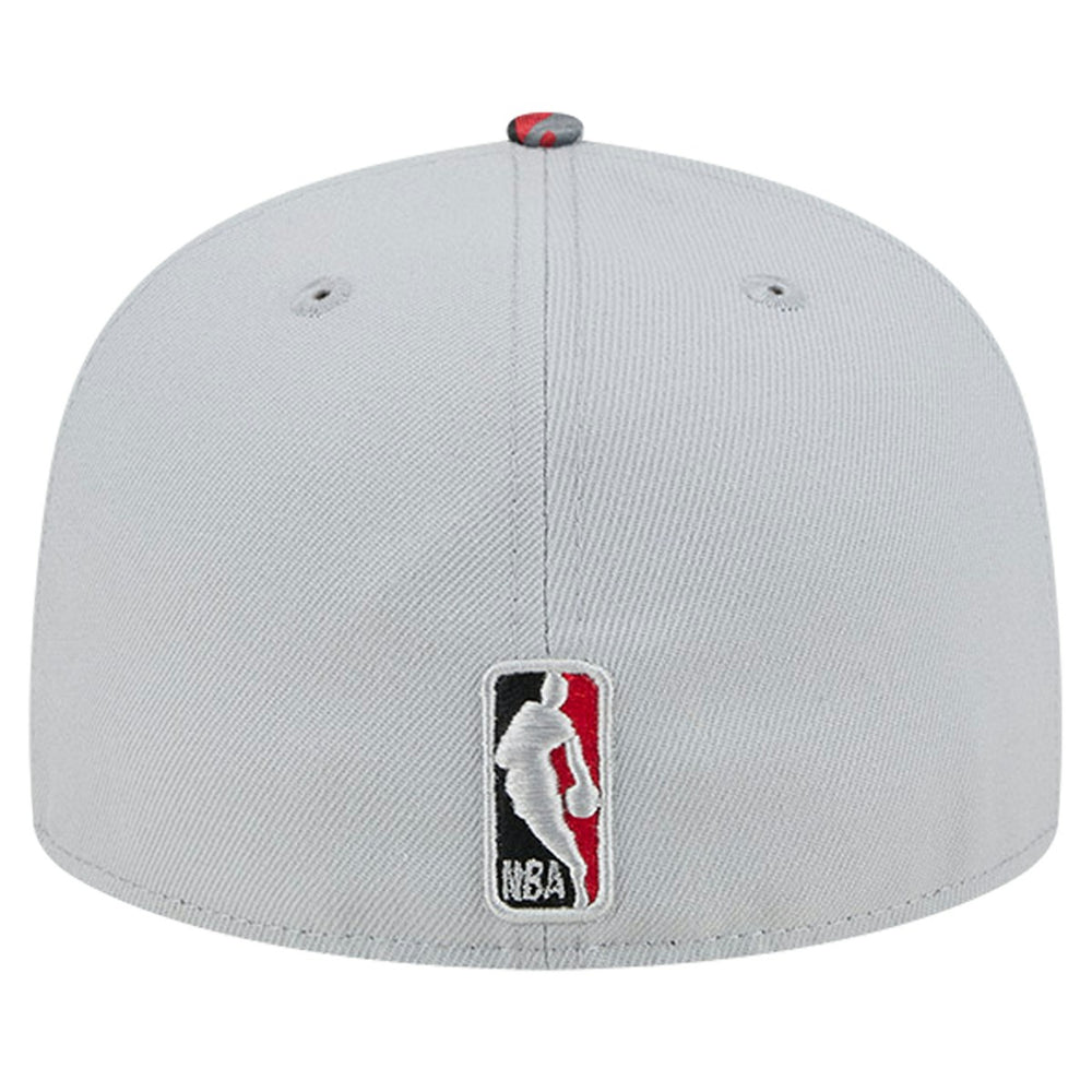 Portland Trail Blazers Active Color Camo Visor 59FIFTY Fitted Hat Gray - NBA