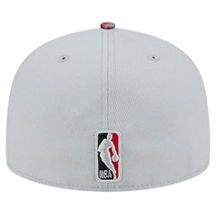 Portland Trail Blazers Active Color Camo Visor 59FIFTY Fitted Hat Gray - NBA