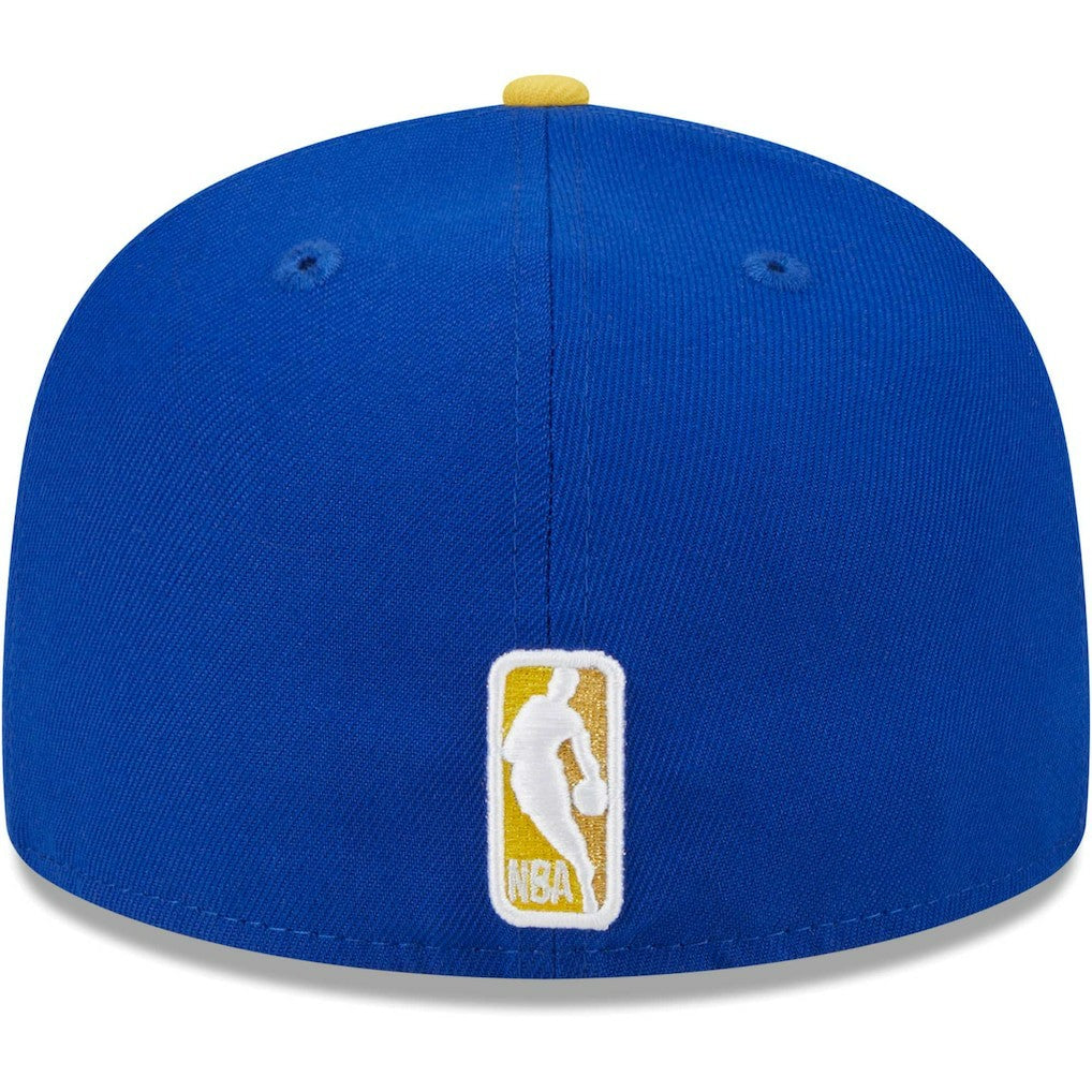 Golden State Warriors Gameday Gold Pop Stars 59FIFTY Fitted Hat Royal/Gold - NBA