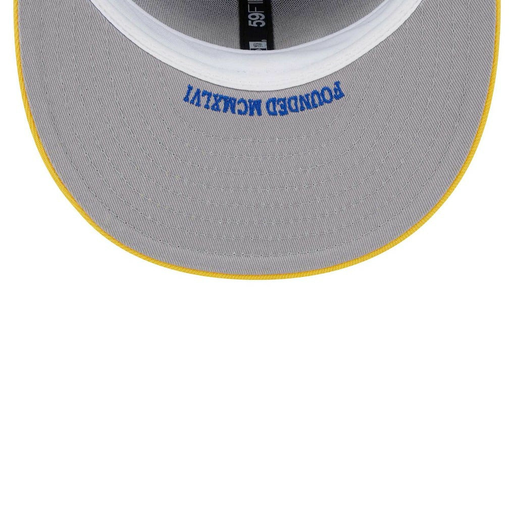 Golden State Warriors Gameday Gold Pop Stars 59FIFTY Fitted Hat Royal/Gold - NBA